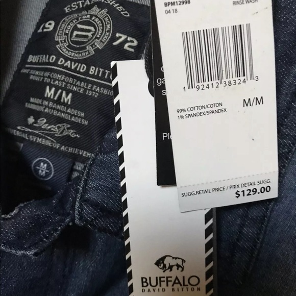 BUFFALO DAVID BITTON DENIM JEAN JACKET - Picture 5 of 5